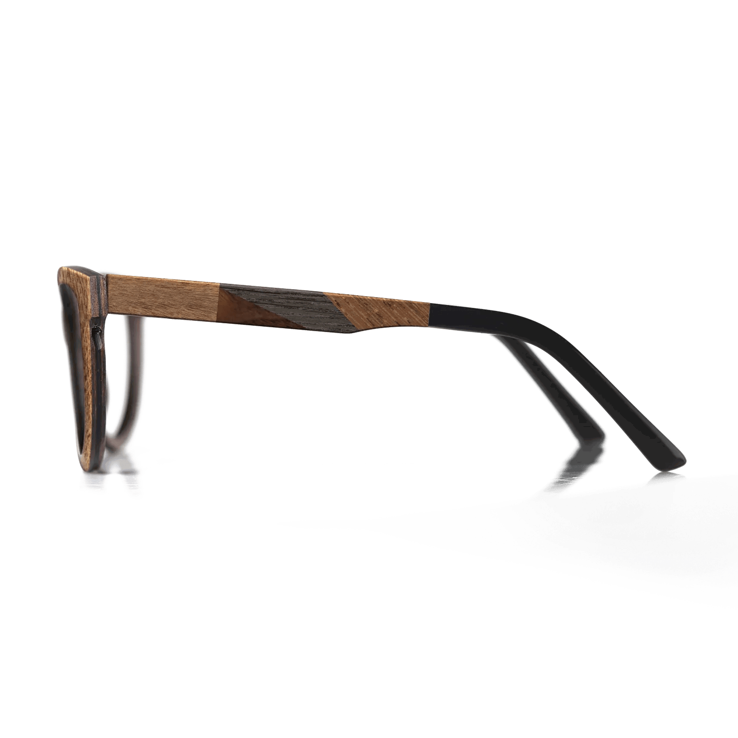 Fumed Oak,Walnut Claro Dark,Wenge,Santos Rosewood Dark: Recursive - The Rebel - Round - SIRIS wood optic