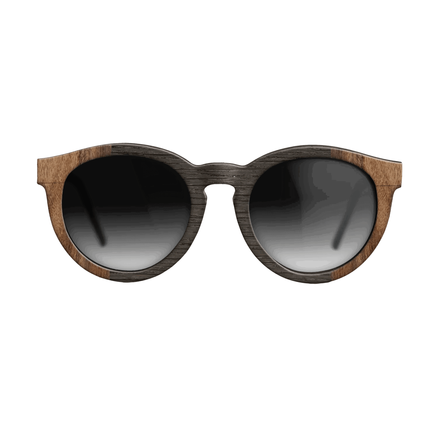 Fumed Oak,Walnut Claro Dark,Wenge,Santos Rosewood Dark: Recursive - The Rebel - Round - SIRIS wood optic