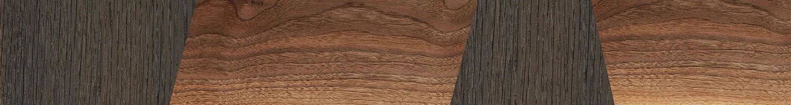 Fumed Oak,Walnut Claro Light: Bauhaus - The Hero - Square - SIRIS wood optic