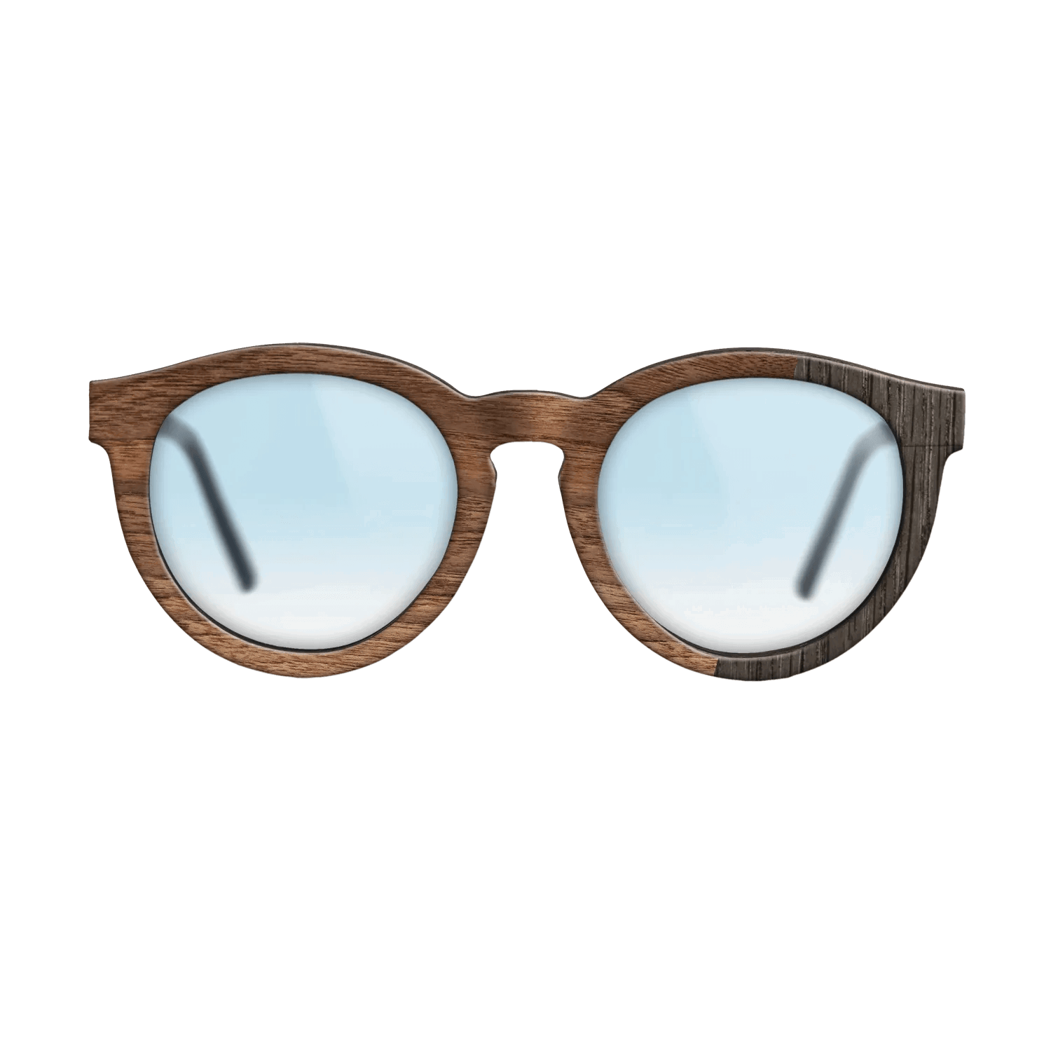 Fumed Oak,Walnut Claro Light: Bauhaus - The Rebel - Round - SIRIS wood optic
