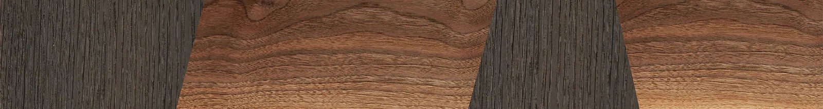 Fumed Oak,Walnut Claro Light: Bauhaus - The Sage - Rectangle - SIRIS wood optic
