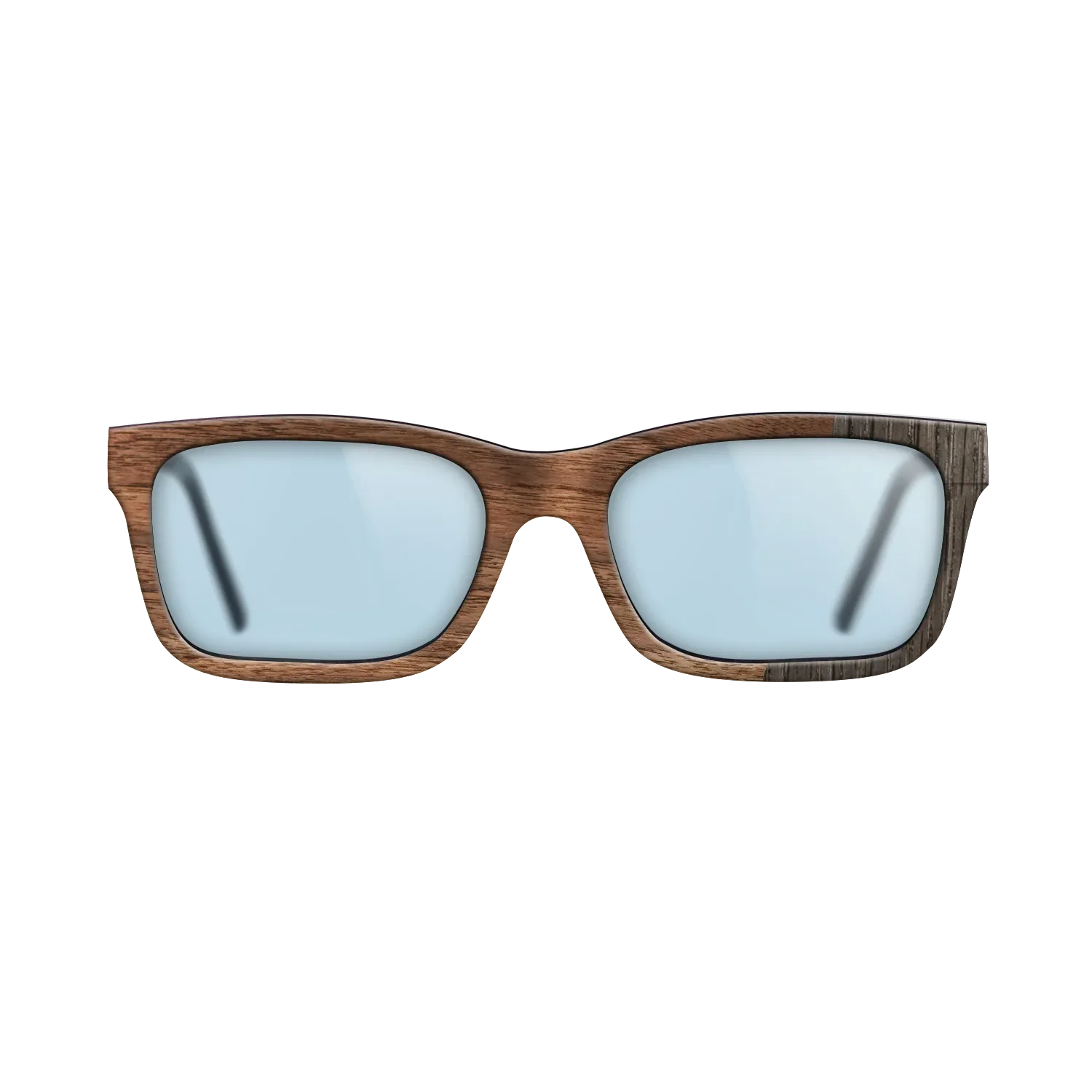 Fumed Oak,Walnut Claro Light: Bauhaus - The Sage - Rectangle - SIRIS wood optic