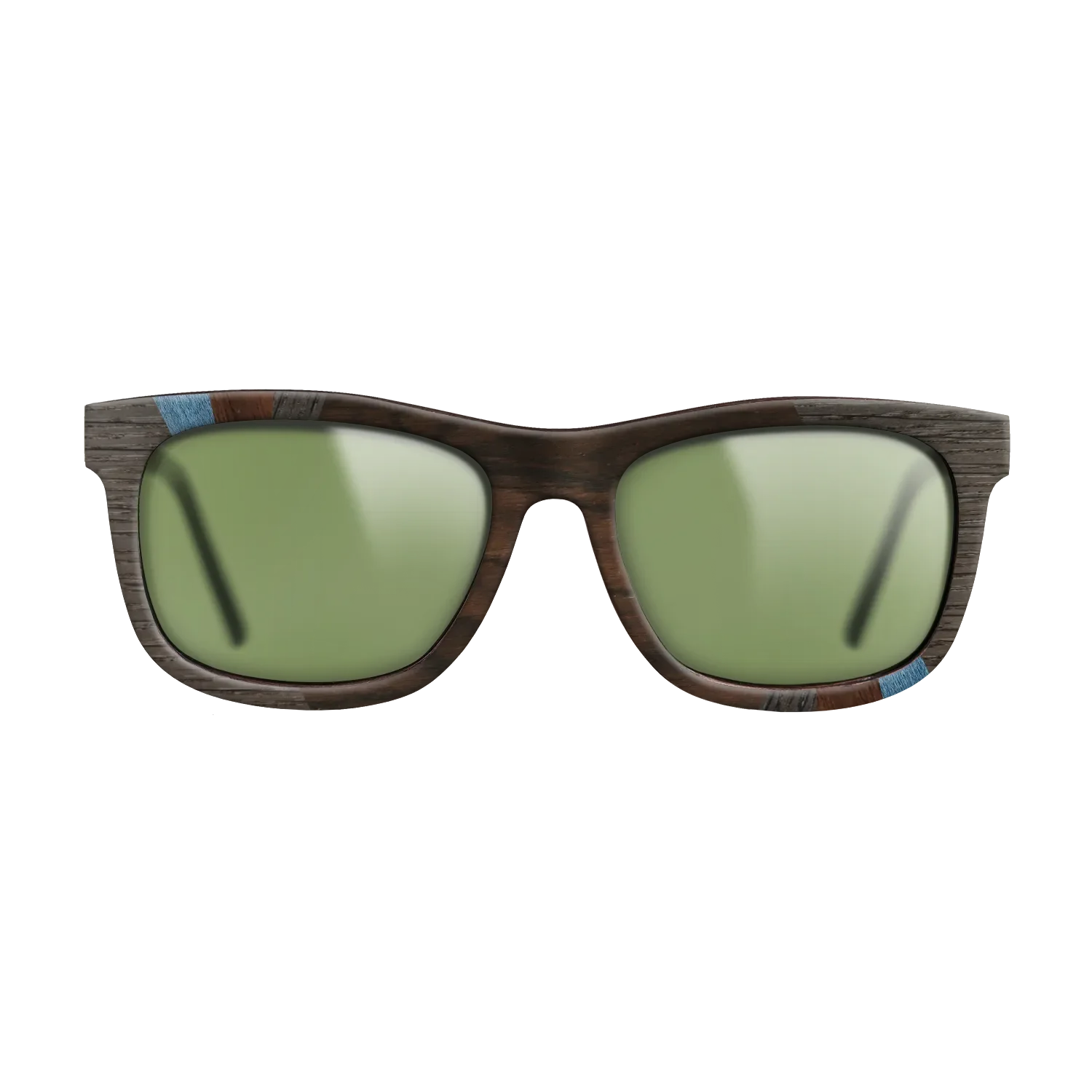 Fumed Oak,Walnut Claro Light,Poplar Dyed: Blue Denim,Poplar Dyed: Grey,Ziricote Dark Quartered,Walnut: Straight Grain: Fractal - The Hero - Square - SIRIS wood optic