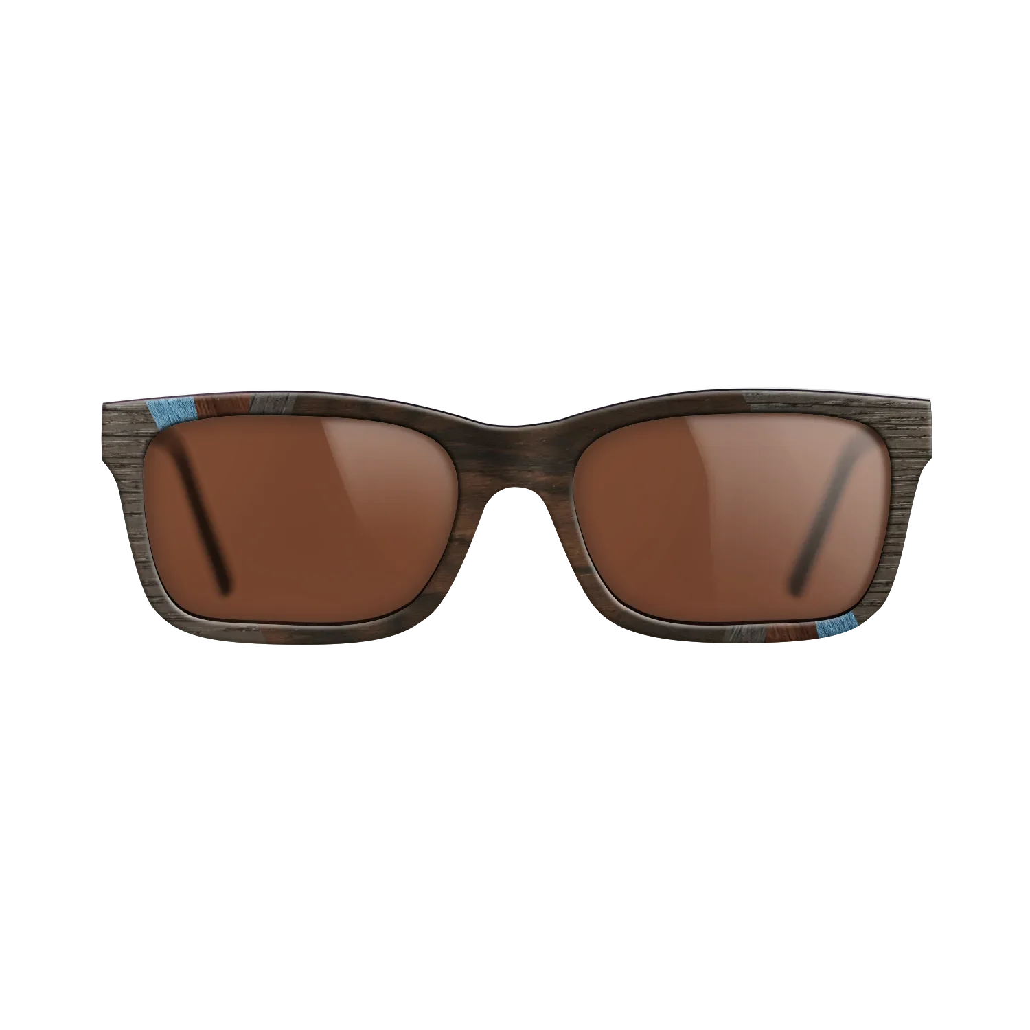 Fumed Oak,Walnut Claro Light,Poplar Dyed: Blue Denim,Poplar Dyed: Grey,Ziricote Dark Quartered,Walnut: Straight Grain: Fractal - The Sage - Rectangle - SIRIS wood optic