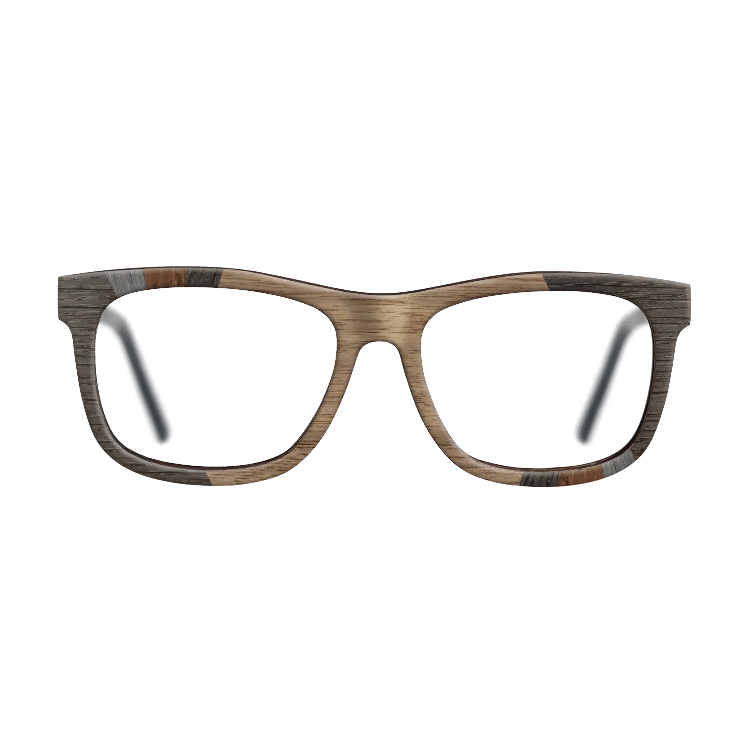 Fumed Oak,Walnut Claro Light,Poplar Dyed: Red,Ziricote Dark Quartered,Poplar Dyed: Grey: Fractal - The Hero - Square - SIRIS wood optic