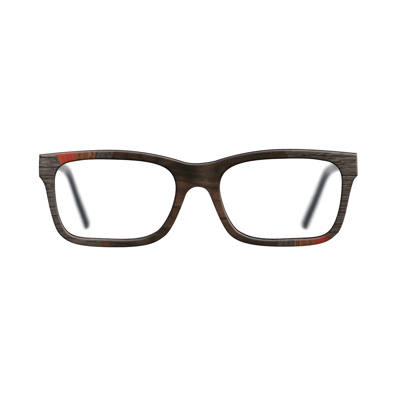 Fumed Oak,Walnut Claro Light,Poplar Dyed: Red,Ziricote Dark Quartered,Ziricote Light Quartered,Poplar Dyed: Grey: Fractal - The Sage - Rectangle - SIRIS wood optic