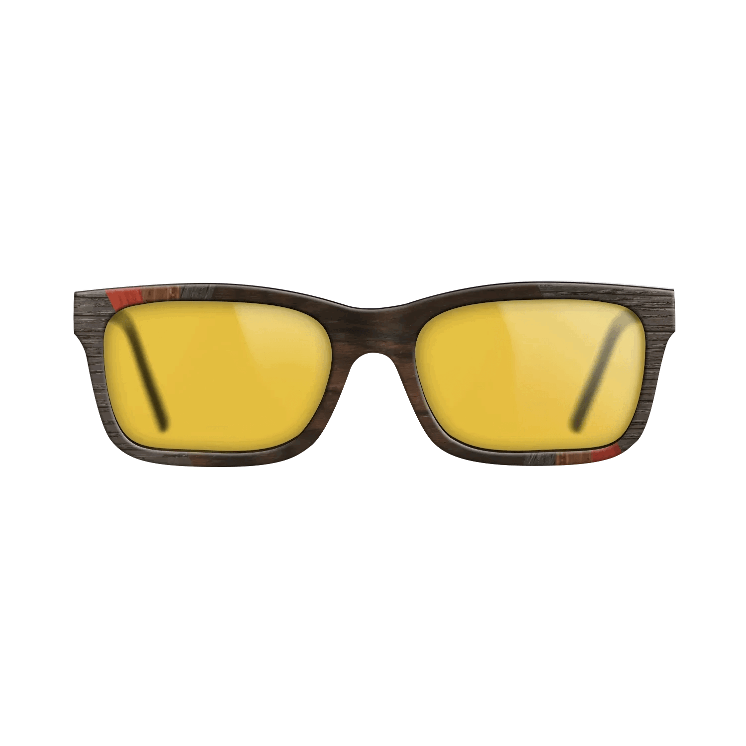 Fumed Oak,Walnut Claro Light,Poplar Dyed: Red,Ziricote Dark Quartered,Ziricote Light Quartered,Poplar Dyed: Grey: Fractal - The Sage - Rectangle - SIRIS wood optic