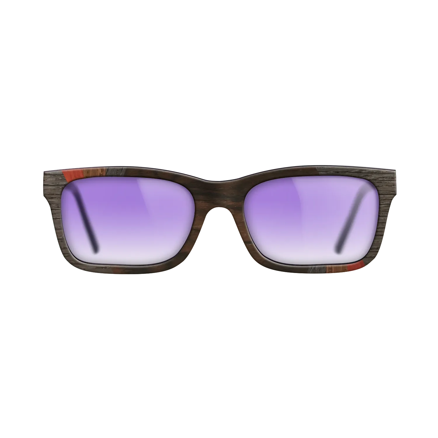 Fumed Oak,Walnut Claro Light,Poplar Dyed: Red,Ziricote Dark Quartered,Ziricote Light Quartered,Poplar Dyed: Grey: Fractal - The Sage - Rectangle - SIRIS wood optic