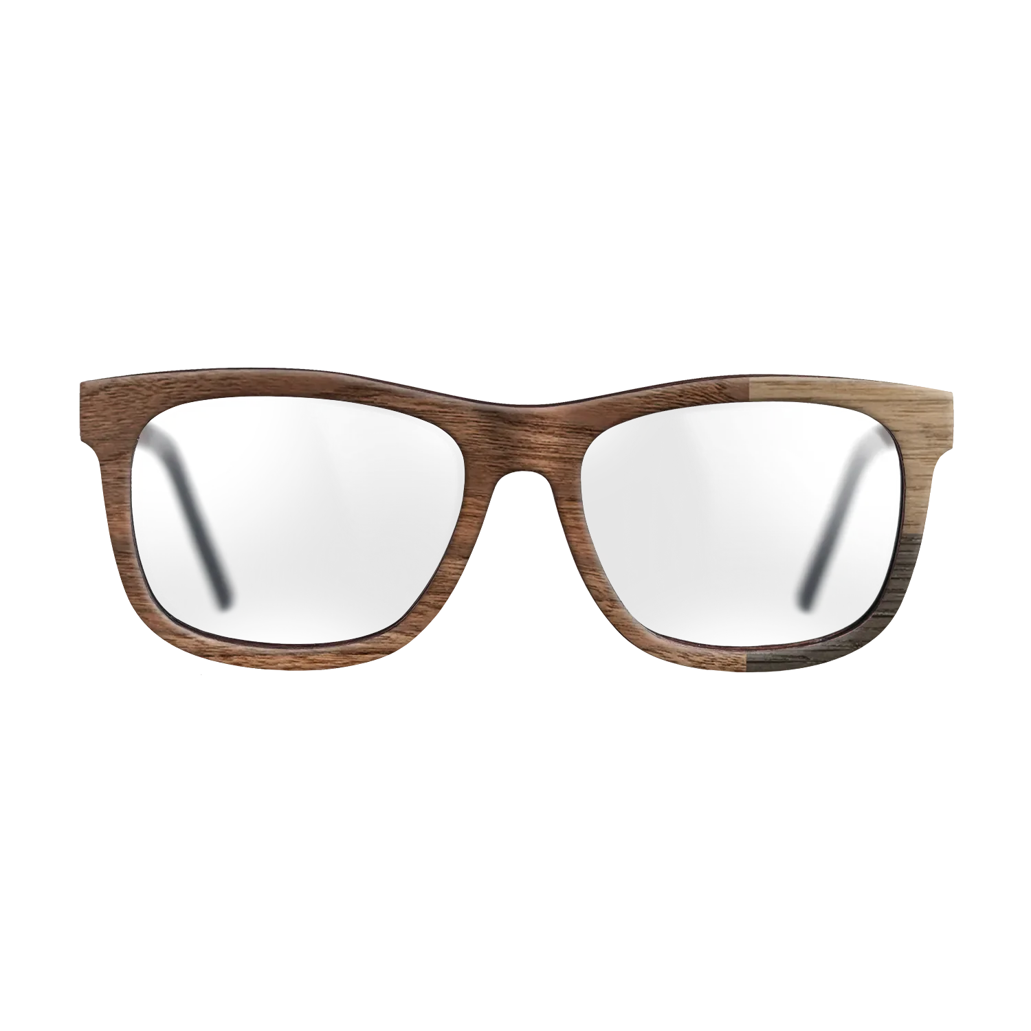 Fumed Oak,Walnut Claro Light,Walnut: Straight Grain: Cubic Cuts - The Hero - Square - SIRIS wood optic