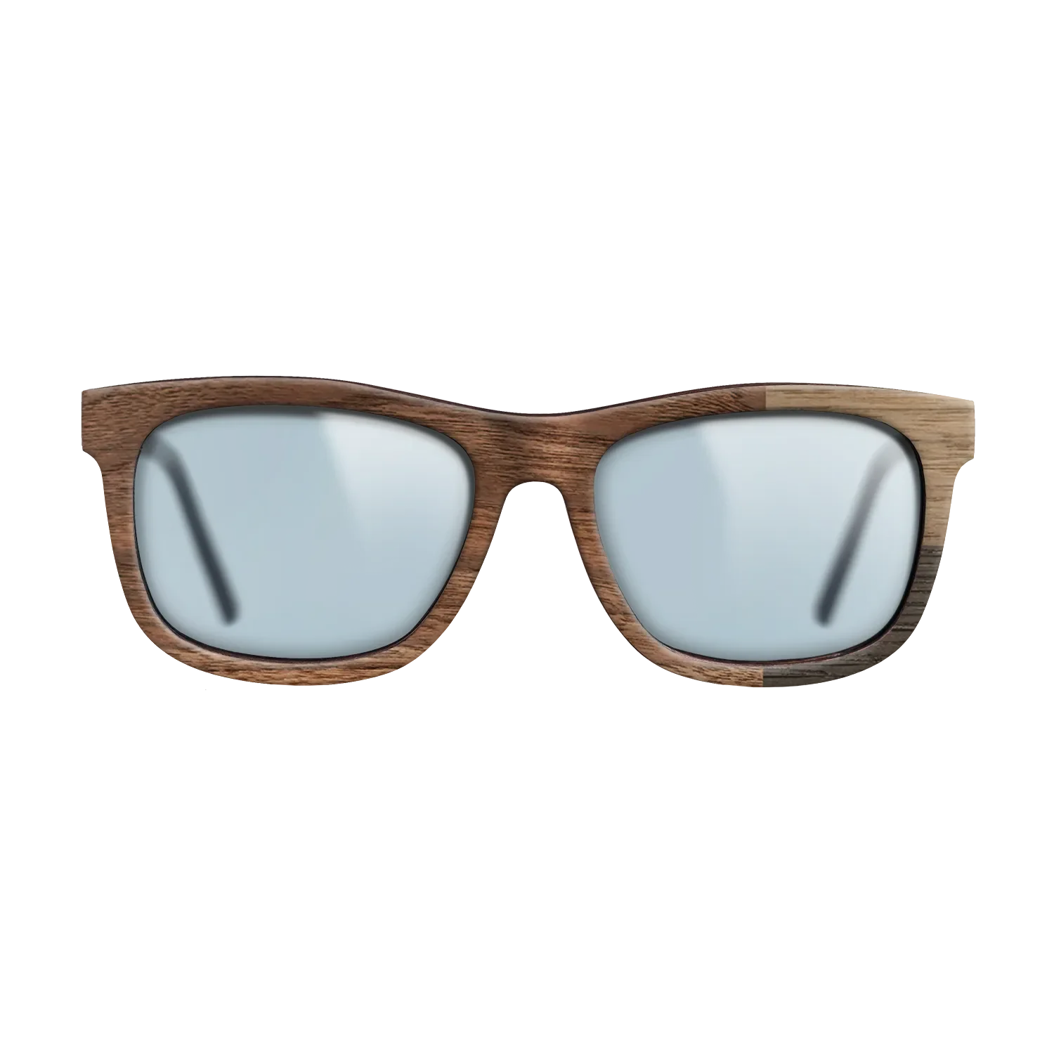 Fumed Oak,Walnut Claro Light,Walnut: Straight Grain: Cubic Cuts - The Hero - Square - SIRIS wood optic