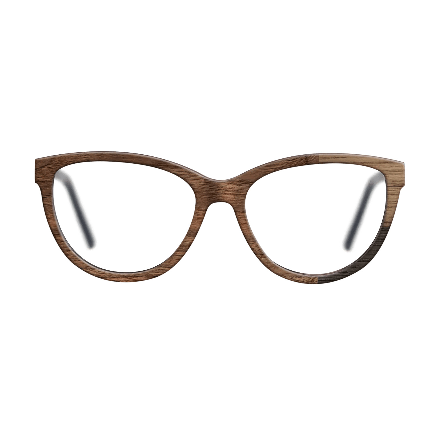 Fumed Oak,Walnut Claro Light,Walnut: Straight Grain: Cubic Cuts - The Maiden - Cat - SIRIS wood optic