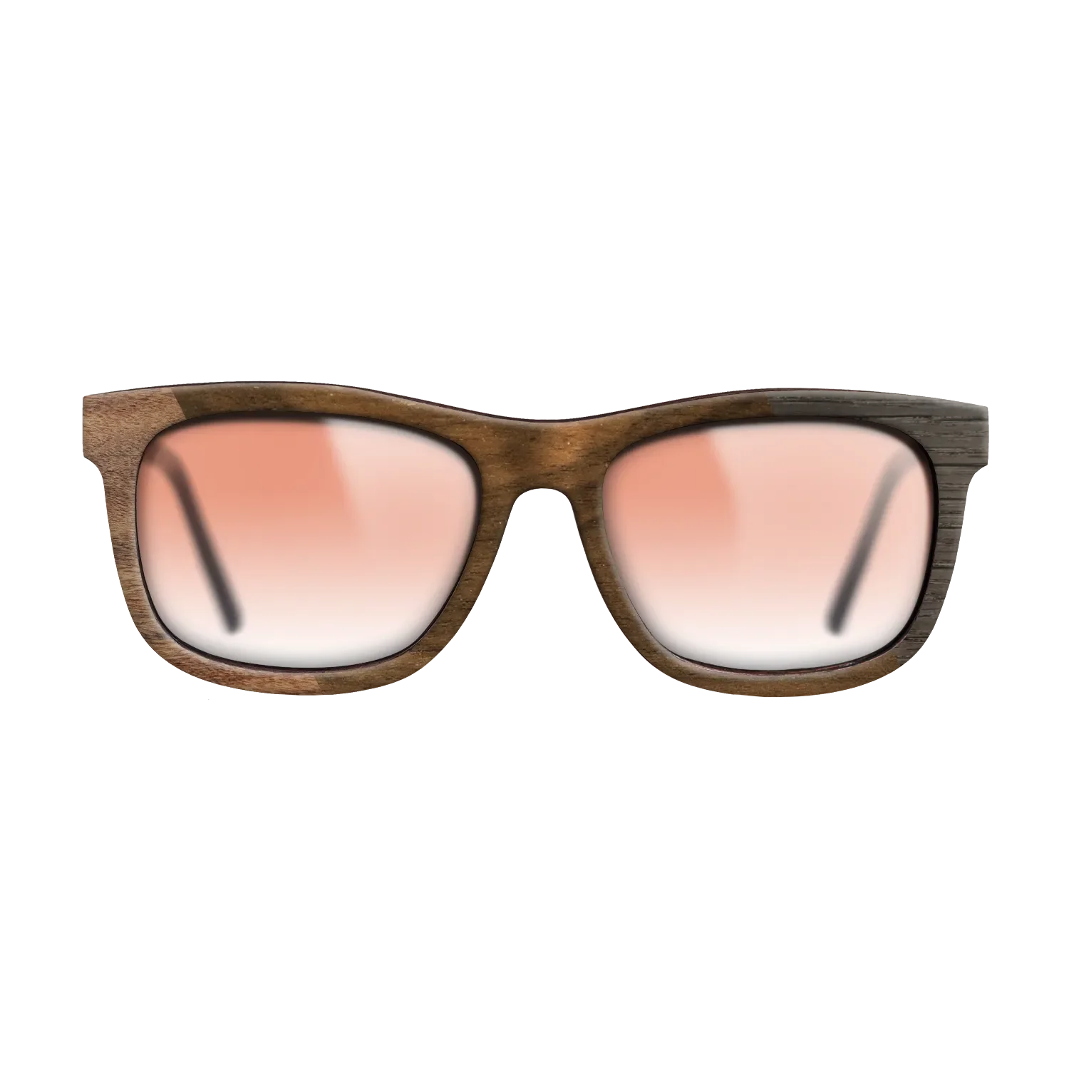 Fumed Oak,Walnut Claro Light,Ziricote Dark Quartered,Santos Rosewood Light: Bauhaus - The Hero - Square - SIRIS wood optic