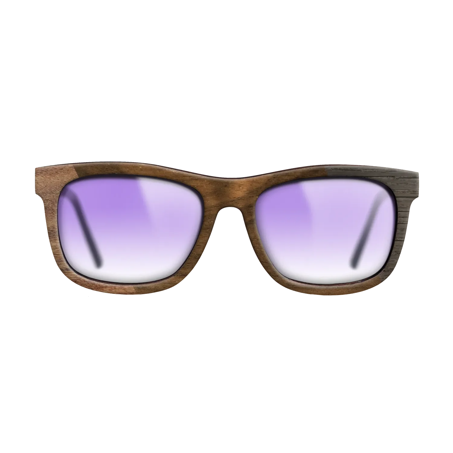 Fumed Oak,Walnut Claro Light,Ziricote Dark Quartered,Santos Rosewood Light: Bauhaus - The Hero - Square - SIRIS wood optic