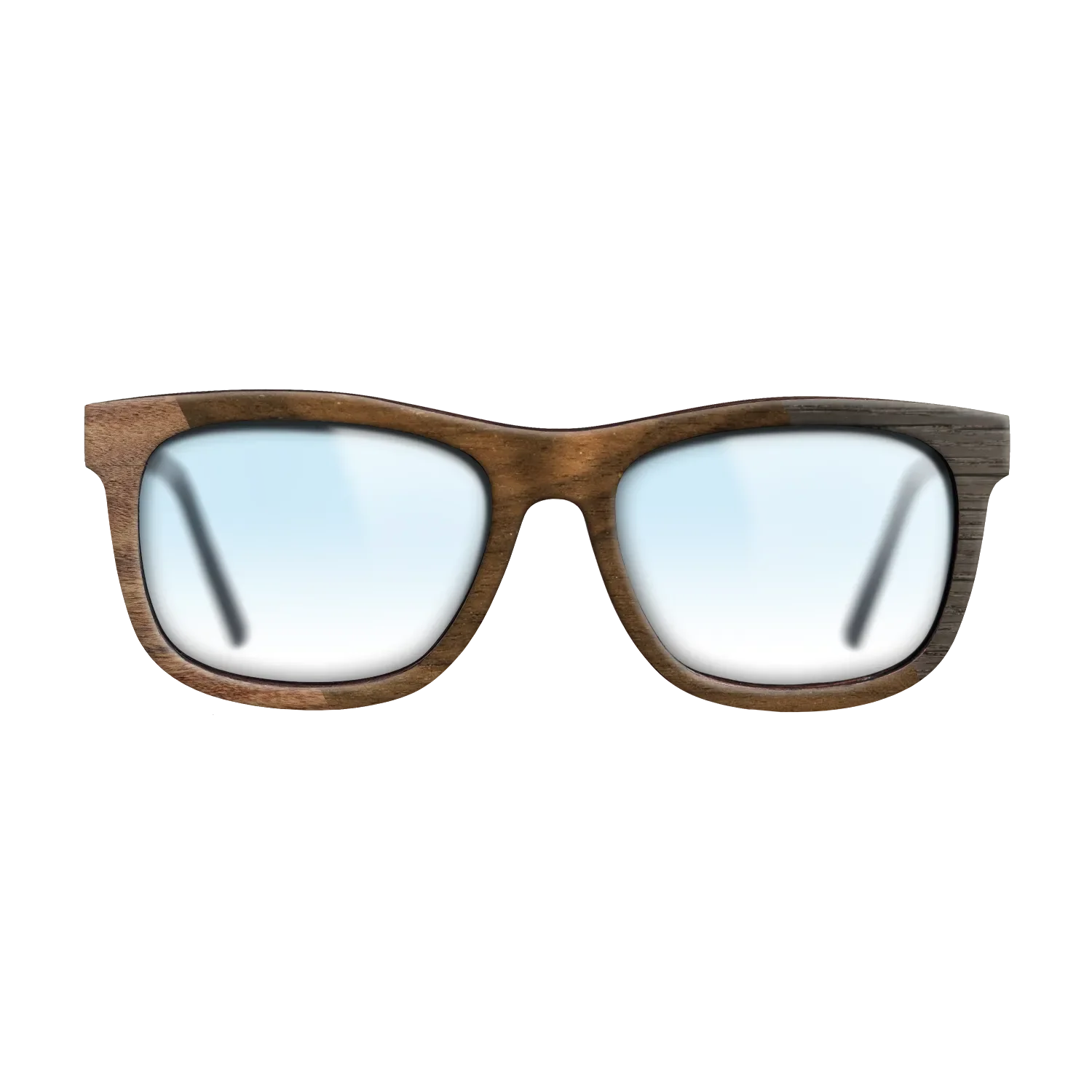 Fumed Oak,Walnut Claro Light,Ziricote Dark Quartered,Santos Rosewood Light: Bauhaus - The Hero - Square - SIRIS wood optic