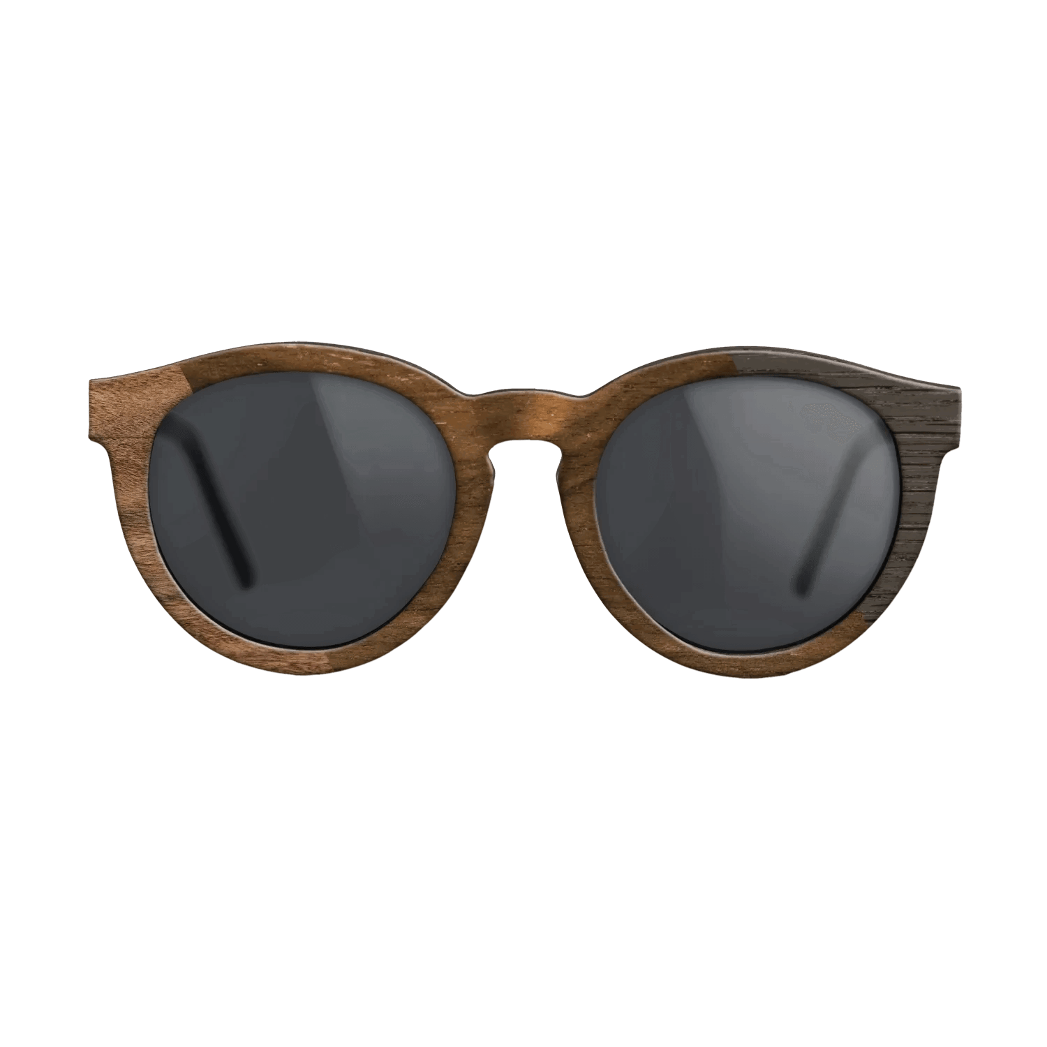 Fumed Oak,Walnut Claro Light,Ziricote Dark Quartered,Santos Rosewood Light: Bauhaus - The Rebel - Round - SIRIS wood optic