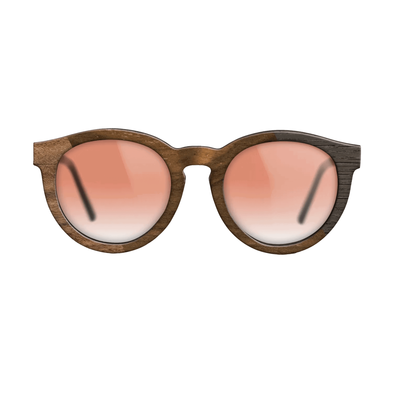 Fumed Oak,Walnut Claro Light,Ziricote Dark Quartered,Santos Rosewood Light: Bauhaus - The Rebel - Round - SIRIS wood optic