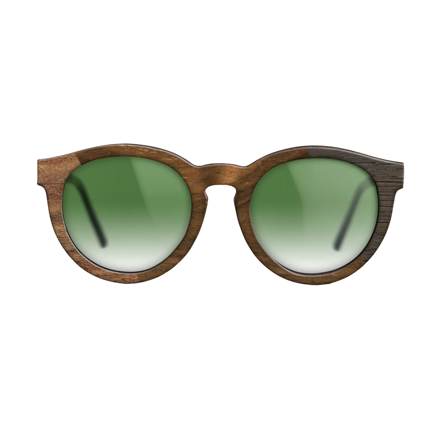 Fumed Oak,Walnut Claro Light,Ziricote Dark Quartered,Santos Rosewood Light: Bauhaus - The Rebel - Round - SIRIS wood optic