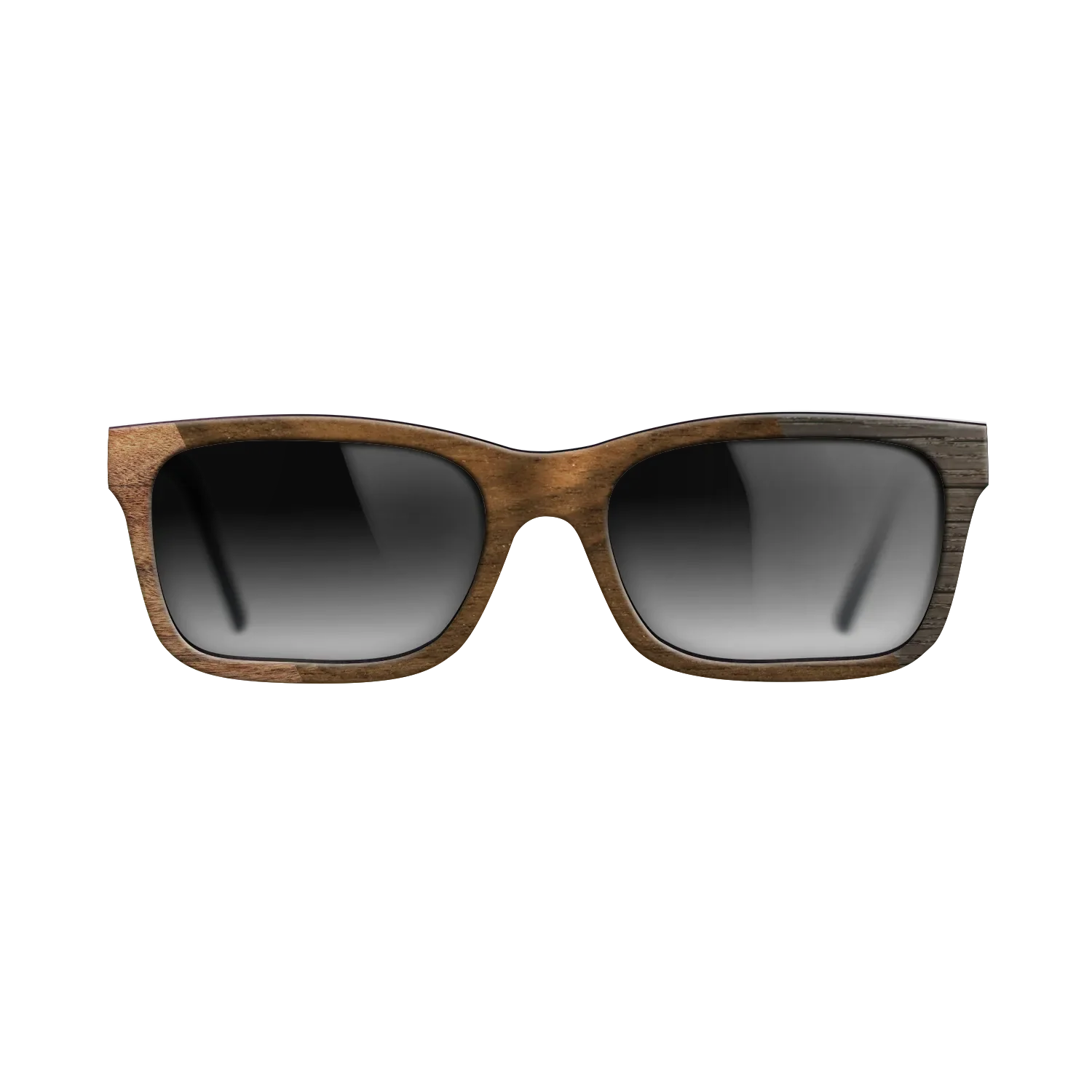 Fumed Oak,Walnut Claro Light,Ziricote Dark Quartered,Santos Rosewood Light: Bauhaus - The Sage - Rectangle - SIRIS wood optic