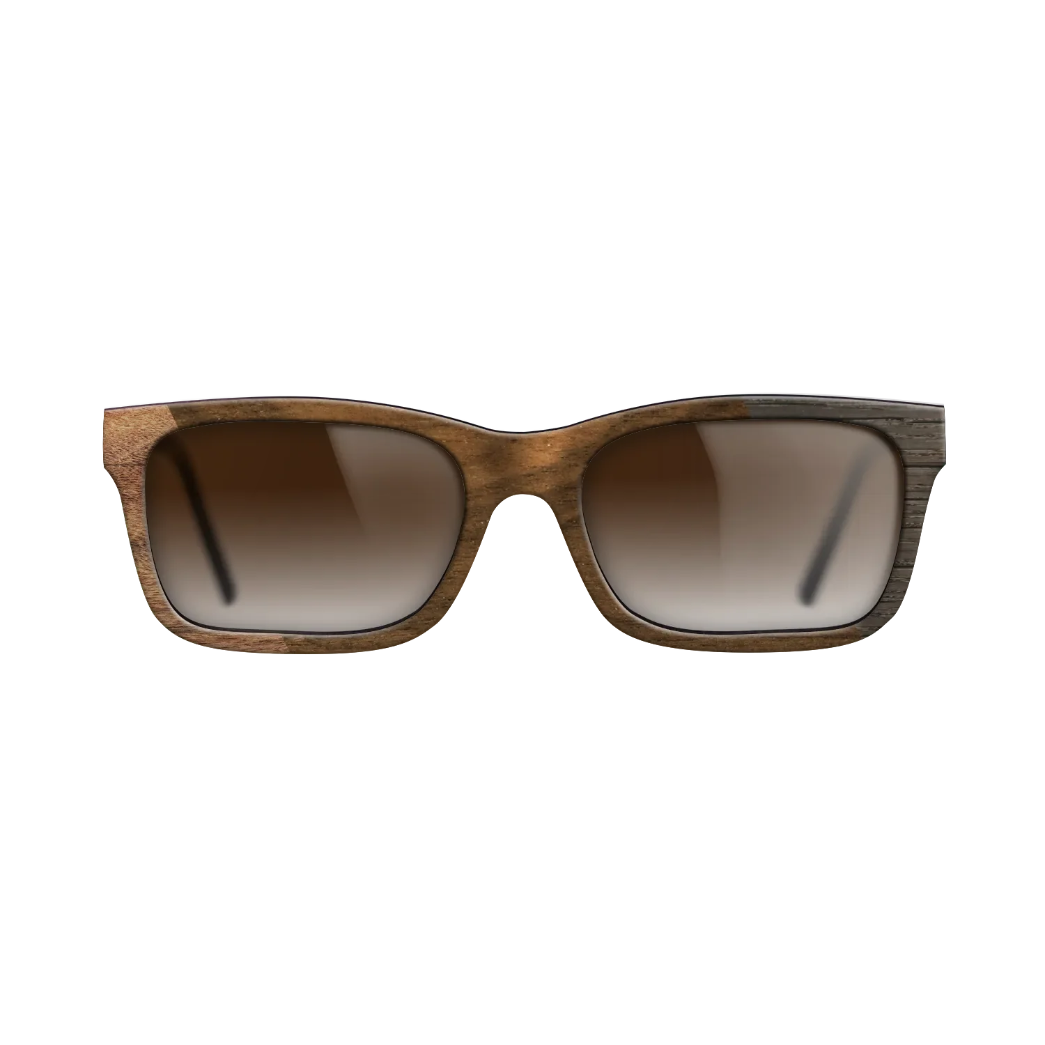 Fumed Oak,Walnut Claro Light,Ziricote Dark Quartered,Santos Rosewood Light: Bauhaus - The Sage - Rectangle - SIRIS wood optic