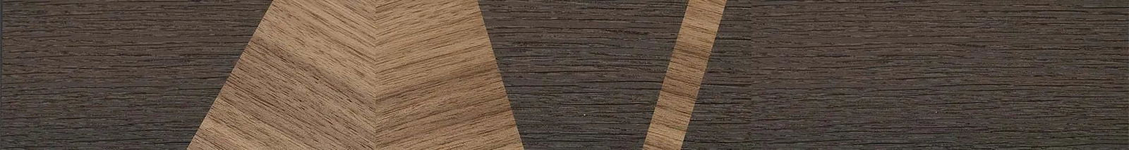 Fumed Oak,Walnut: Straight Grain: Angle Cut - The Sage - Rectangle - 1783 - SIRIS wood optic