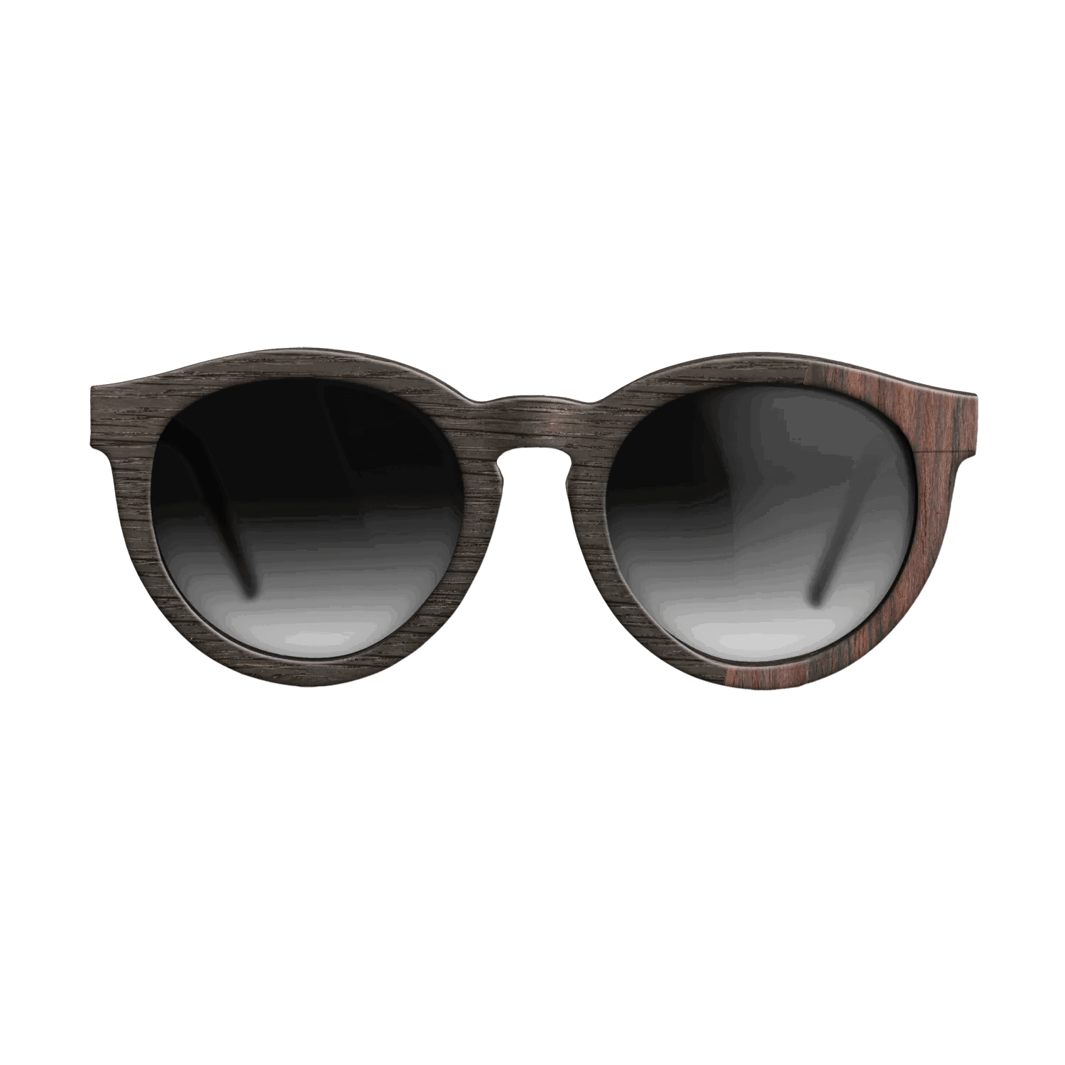 Fumed Oak,Walnut: Straight Grain: Bauhaus - The Rebel - Round - 1877 - SIRIS wood optic