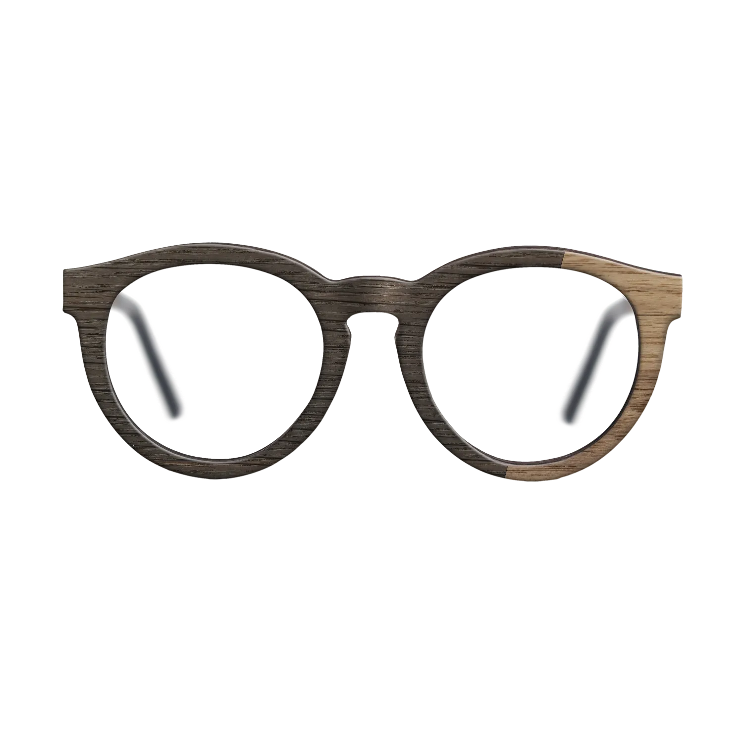 Fumed Oak,Walnut: Straight Grain: Bauhaus - The Rebel - Round - 882 - SIRIS wood optic
