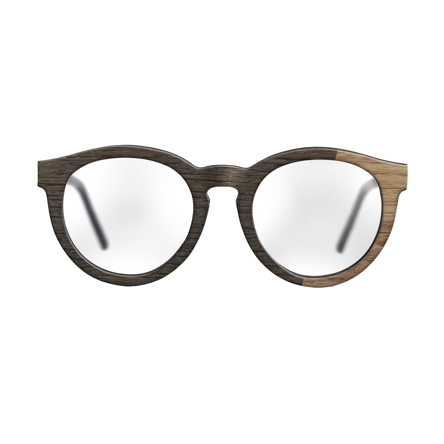 Fumed Oak,Walnut: Straight Grain: Bauhaus - The Rebel - Round - 882 - SIRIS wood optic