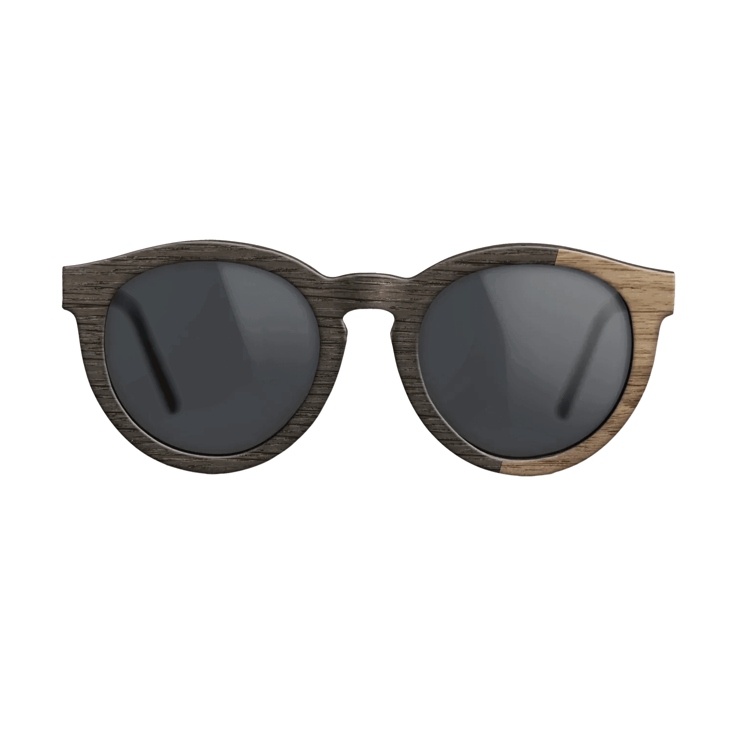 Fumed Oak,Walnut: Straight Grain: Bauhaus - The Rebel - Round - 882 - SIRIS wood optic