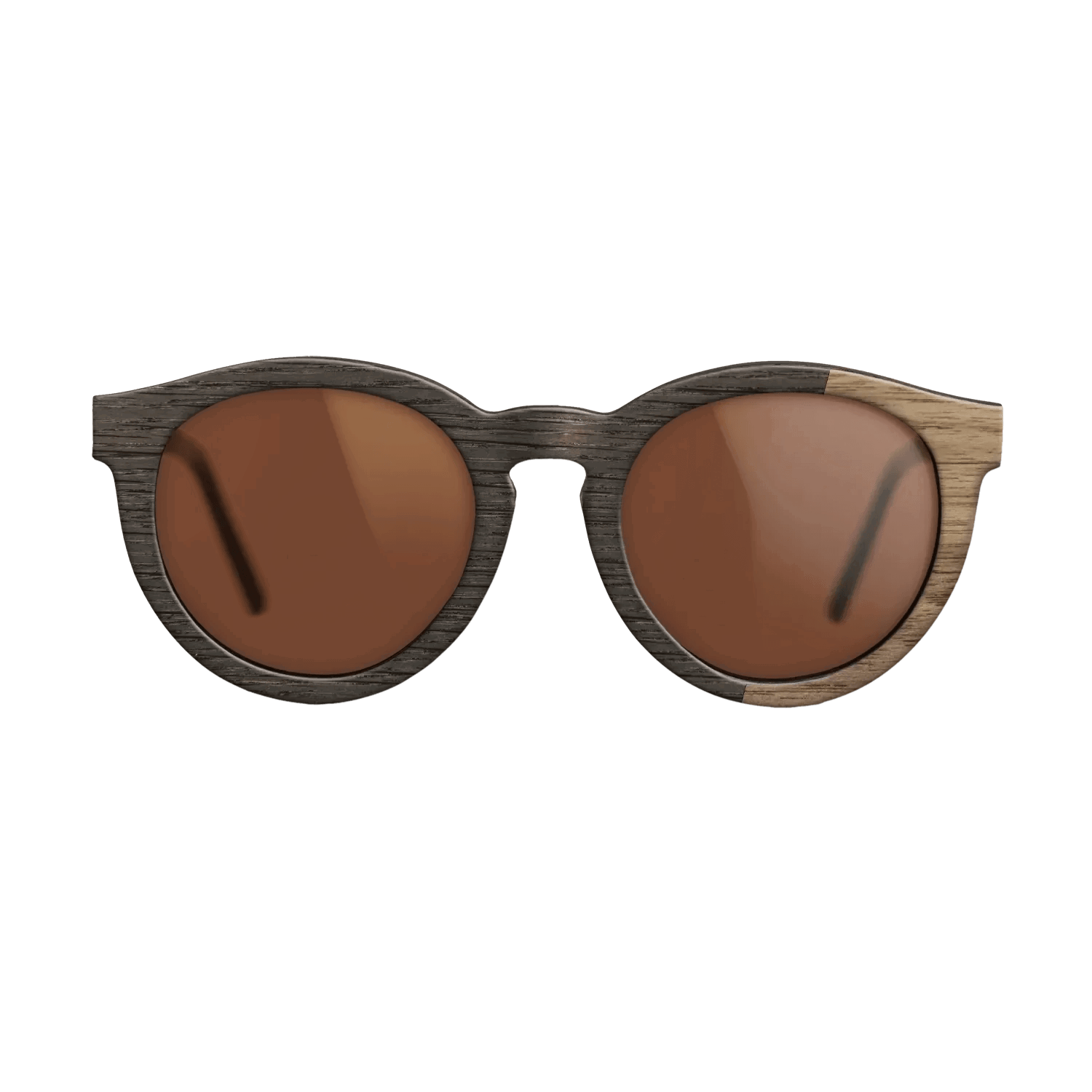 Fumed Oak,Walnut: Straight Grain: Bauhaus - The Rebel - Round - 882 - SIRIS wood optic
