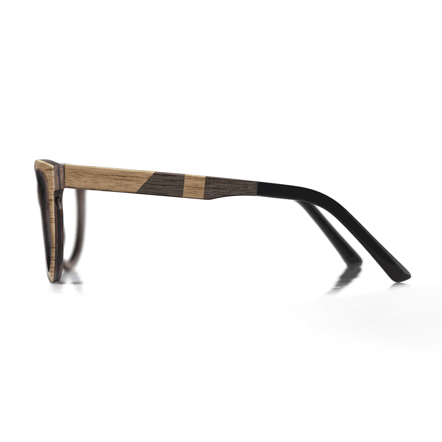 Fumed Oak,Walnut: Straight Grain: Bauhaus - The Rebel - Round - SIRIS wood optic