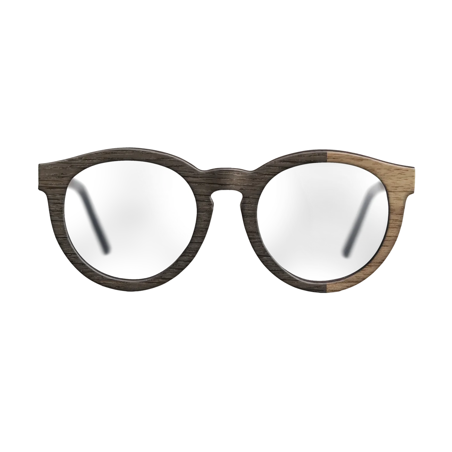 Fumed Oak,Walnut: Straight Grain: Bauhaus - The Rebel - Round - SIRIS wood optic