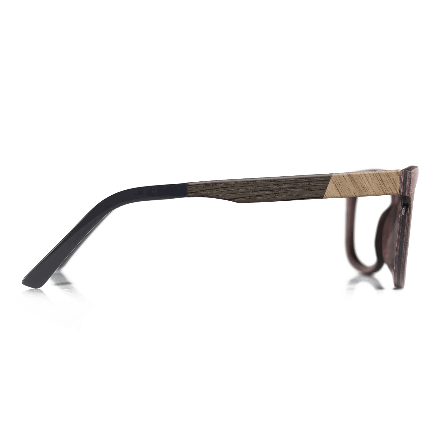 Fumed Oak,Walnut: Straight Grain: Bauhaus - The Sage - Rectangle - 1661 - SIRIS wood optic