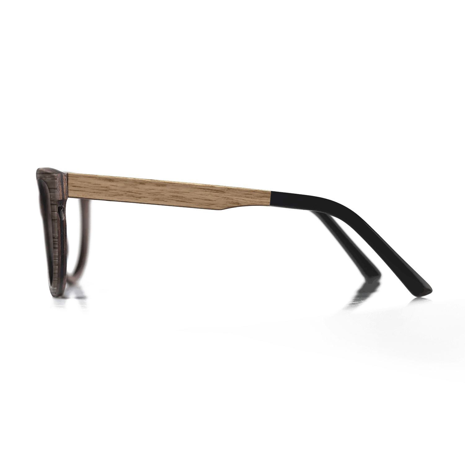 Fumed Oak,Walnut: Straight Grain: Binary - The Hero - Square - SIRIS wood optic