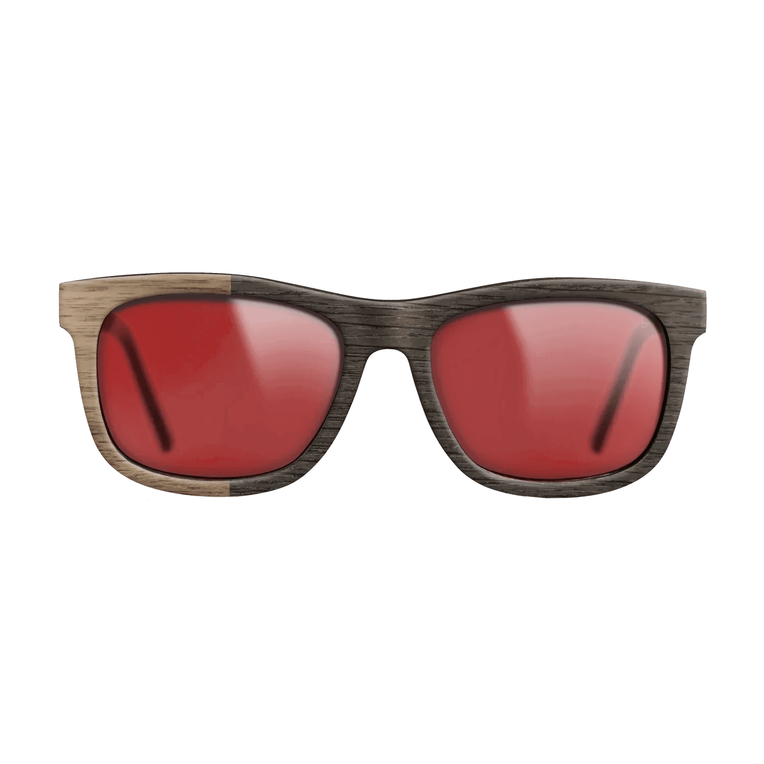 Fumed Oak,Walnut: Straight Grain: Binary - The Hero - Square - SIRIS wood optic