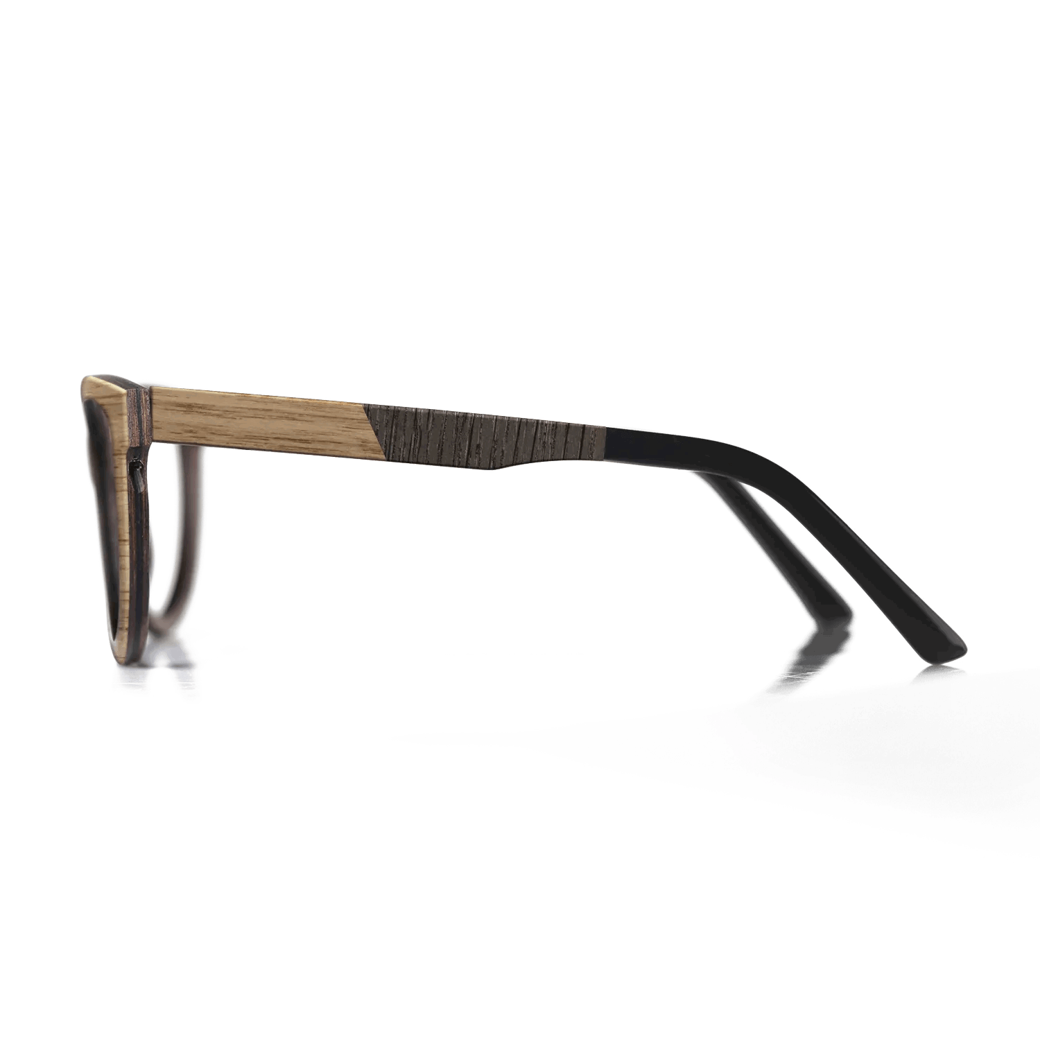 Fumed Oak,Walnut: Straight Grain: Binary - The Rebel - Round - 949 - SIRIS wood optic