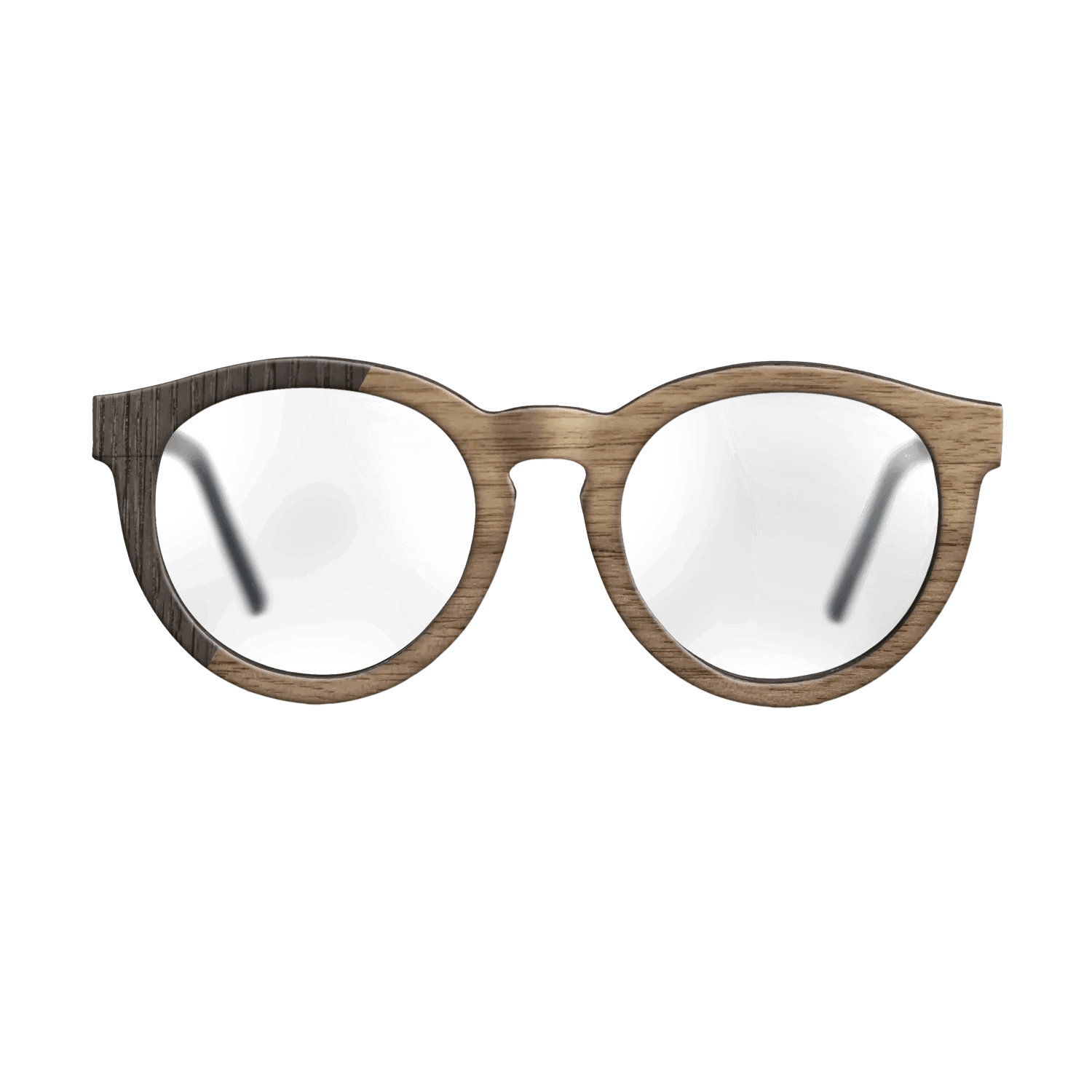 Fumed Oak,Walnut: Straight Grain: Binary - The Rebel - Round - 949 - SIRIS wood optic