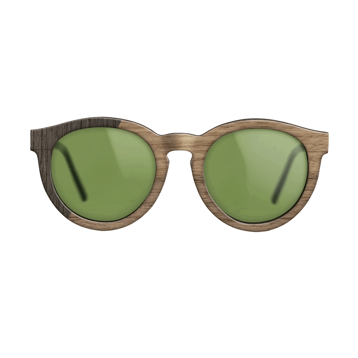 Fumed Oak,Walnut: Straight Grain: Binary - The Rebel - Round - 949 - SIRIS wood optic