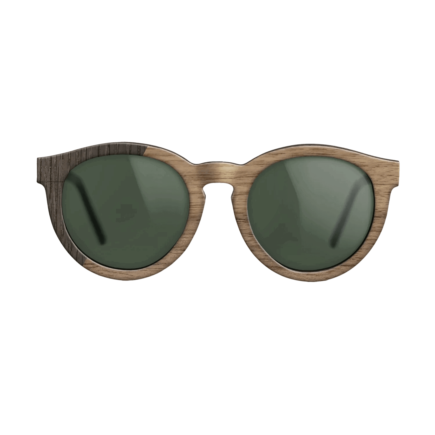 Fumed Oak,Walnut: Straight Grain: Binary - The Rebel - Round - 949 - SIRIS wood optic