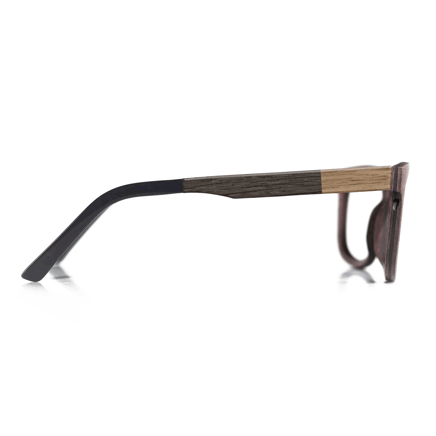 Fumed Oak,Walnut: Straight Grain: Binary - The Sage - Rectangle - SIRIS wood optic