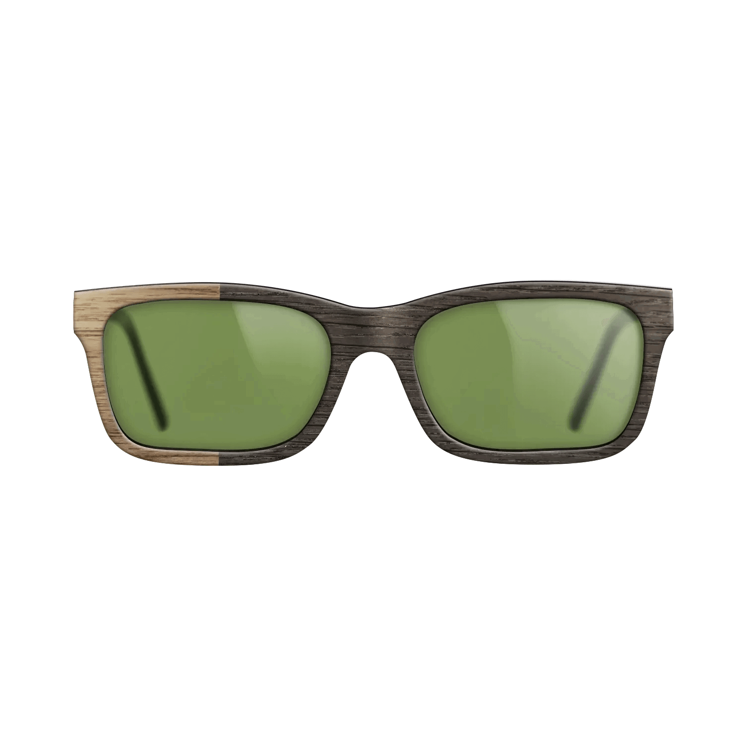 Fumed Oak,Walnut: Straight Grain: Binary - The Sage - Rectangle - SIRIS wood optic