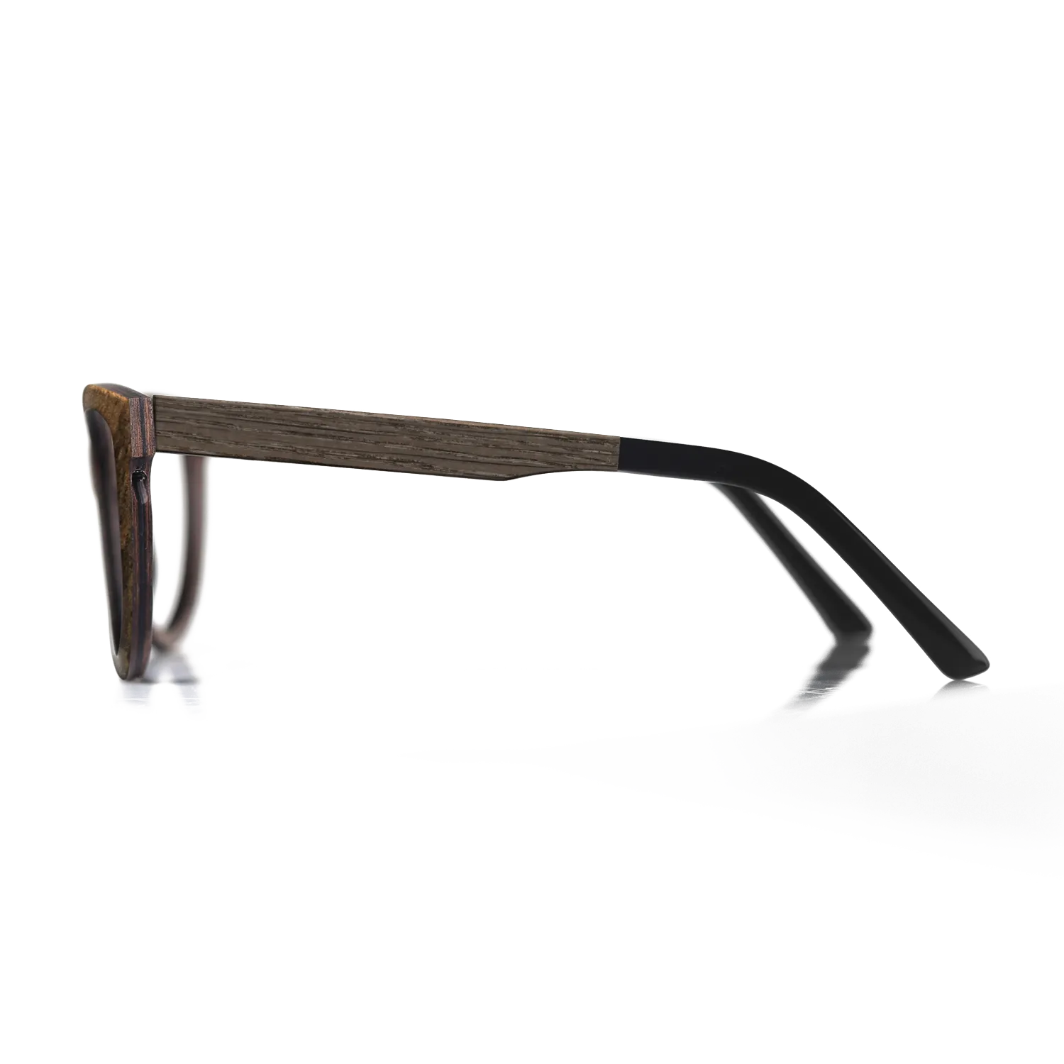 Fumed Oak,Walnut: Straight Grain,Bloodwood,Ziricote Dark Quartered: Wedge - The Hero - Square - 746 - SIRIS wood optic