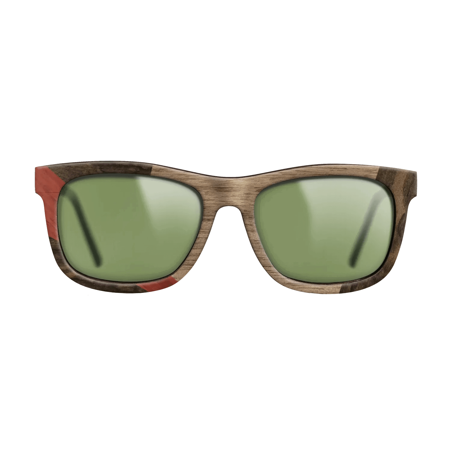 Fumed Oak,Walnut: Straight Grain,Bloodwood,Ziricote Dark Quartered: Wedge - The Hero - Square - 746 - SIRIS wood optic