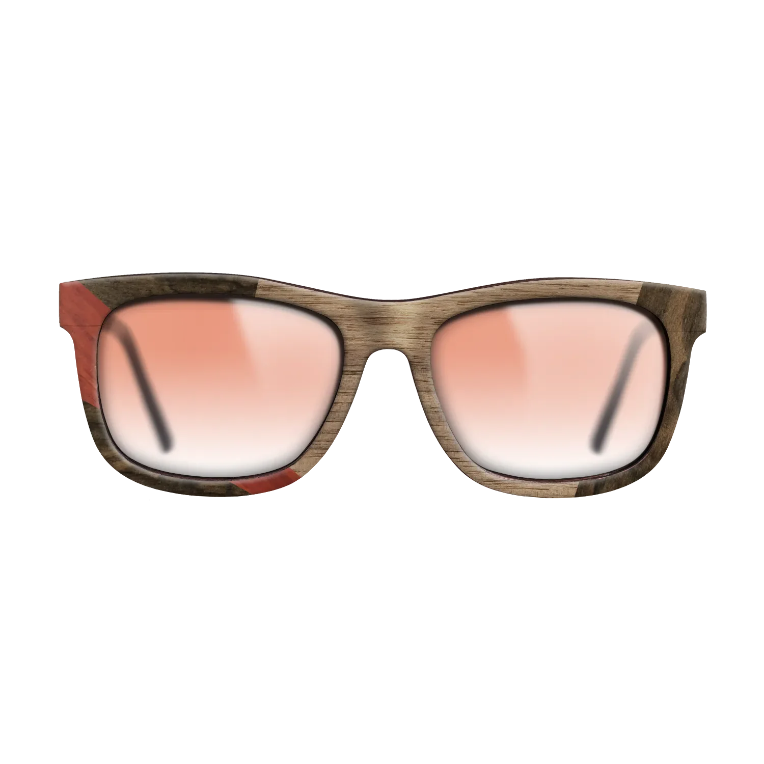 Fumed Oak,Walnut: Straight Grain,Bloodwood,Ziricote Dark Quartered: Wedge - The Hero - Square - 746 - SIRIS wood optic