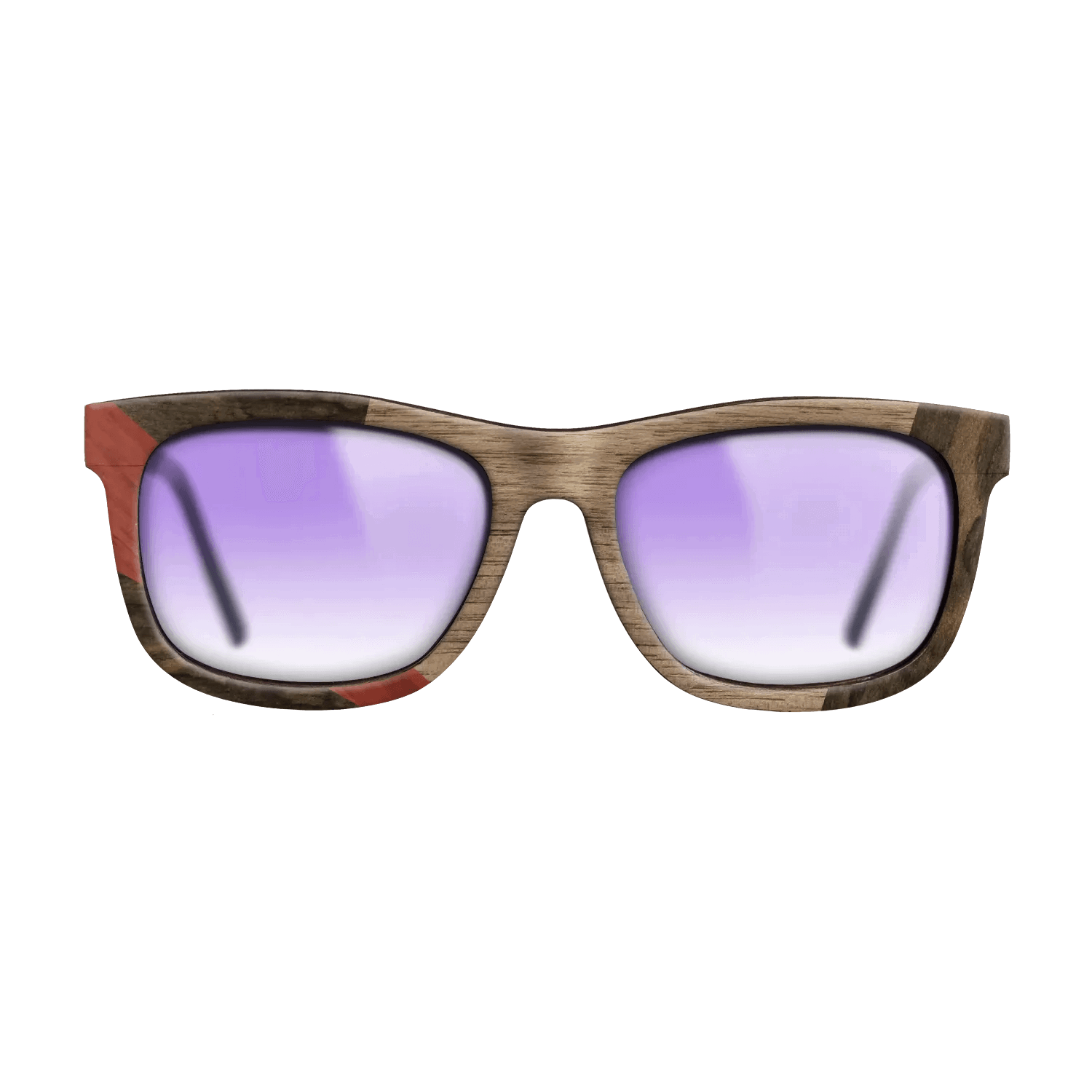 Fumed Oak,Walnut: Straight Grain,Bloodwood,Ziricote Dark Quartered: Wedge - The Hero - Square - 746 - SIRIS wood optic