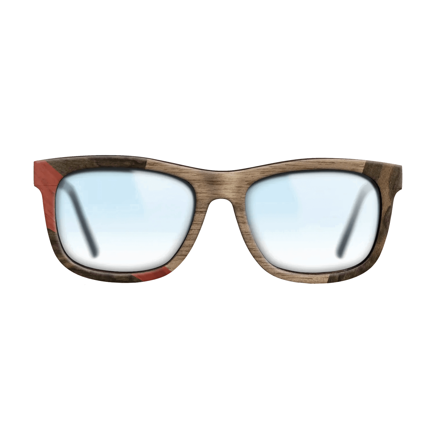 Fumed Oak,Walnut: Straight Grain,Bloodwood,Ziricote Dark Quartered: Wedge - The Hero - Square - 746 - SIRIS wood optic