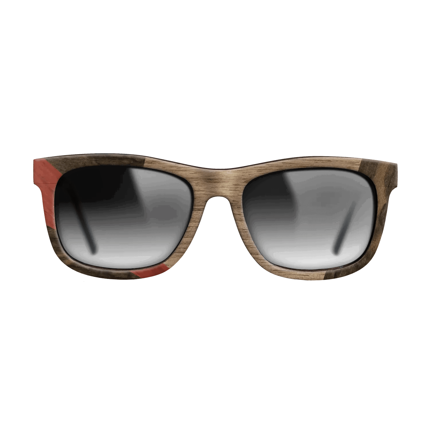 Fumed Oak,Walnut: Straight Grain,Bloodwood,Ziricote Dark Quartered: Wedge - The Hero - Square - 746 - SIRIS wood optic