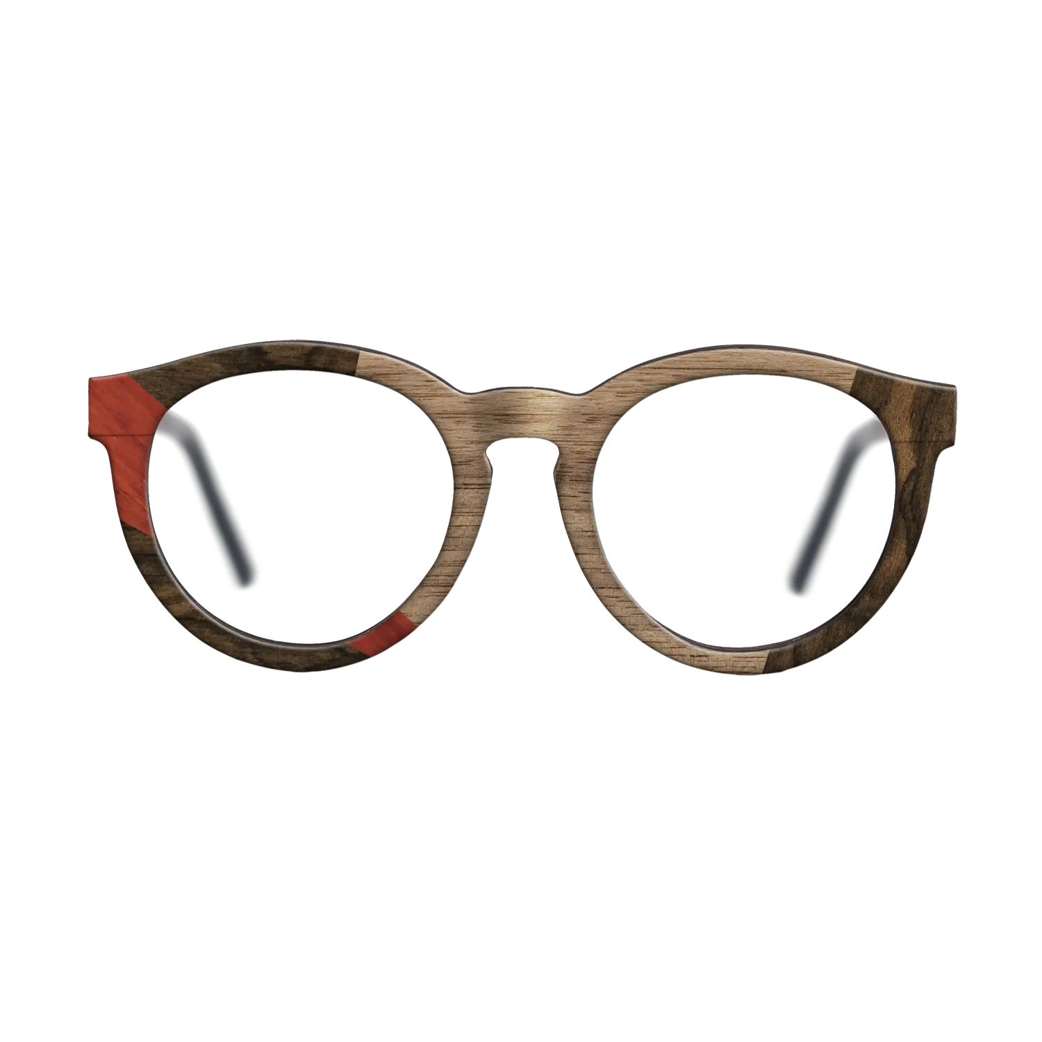 Fumed Oak,Walnut: Straight Grain,Bloodwood,Ziricote Dark Quartered: Wedge - The Rebel - Round - 746 - SIRIS wood optic