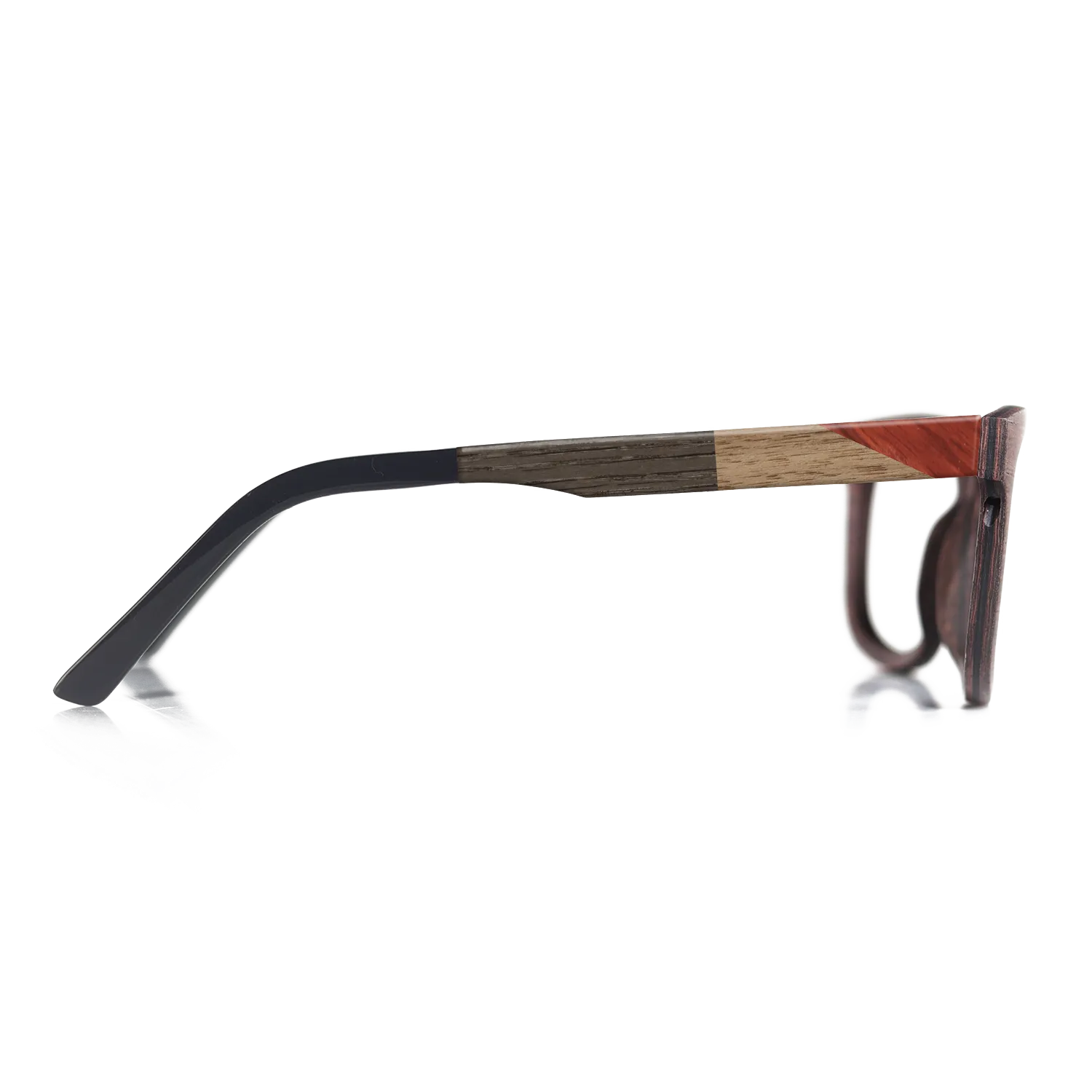 Fumed Oak,Walnut: Straight Grain,Bloodwood,Ziricote Dark Quartered: Wedge - The Rebel - Round - 746 - SIRIS wood optic