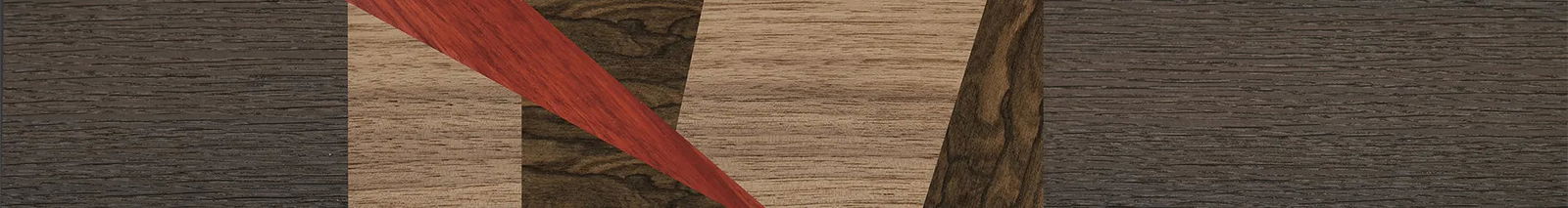 Fumed Oak,Walnut: Straight Grain,Bloodwood,Ziricote Dark Quartered: Wedge - The Rebel - Round - 746 - SIRIS wood optic