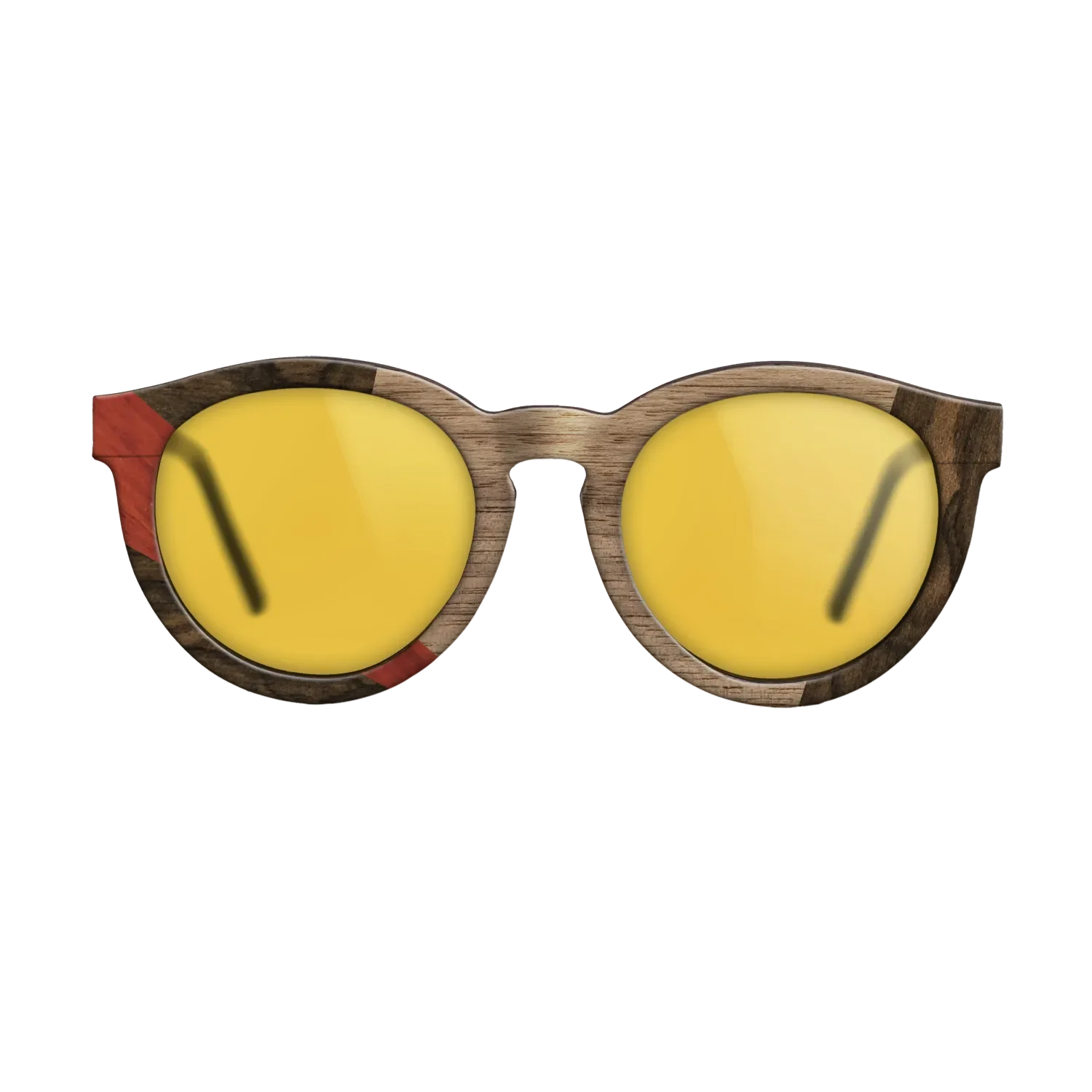 Fumed Oak,Walnut: Straight Grain,Bloodwood,Ziricote Dark Quartered: Wedge - The Rebel - Round - 746 - SIRIS wood optic